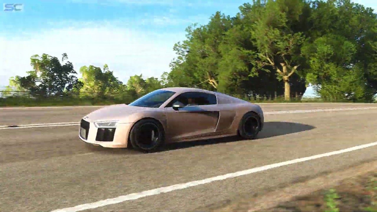 Tuned Audi R8 Coupe V10 plus Top speed 0-426km/h Forza Horizon 4
