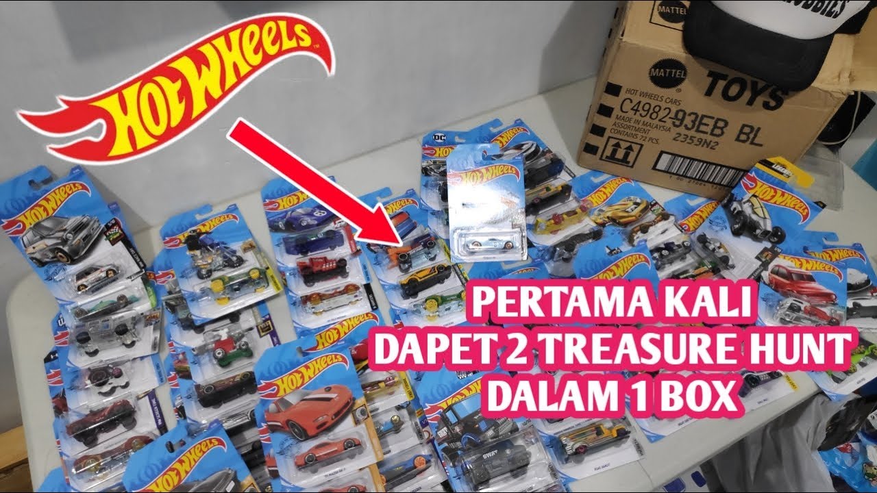 UNBOXING HOT WHEELS 2020 CASE / LOT B – TREASURE HUNT, MAZDA RX7, FORD GT40, NISSAN SKYLINE