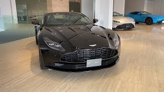 アストンマーティンのショールームでV12とV８エンジンの始動音を聞いてきました。ヴァンテージ ・DB11の展示