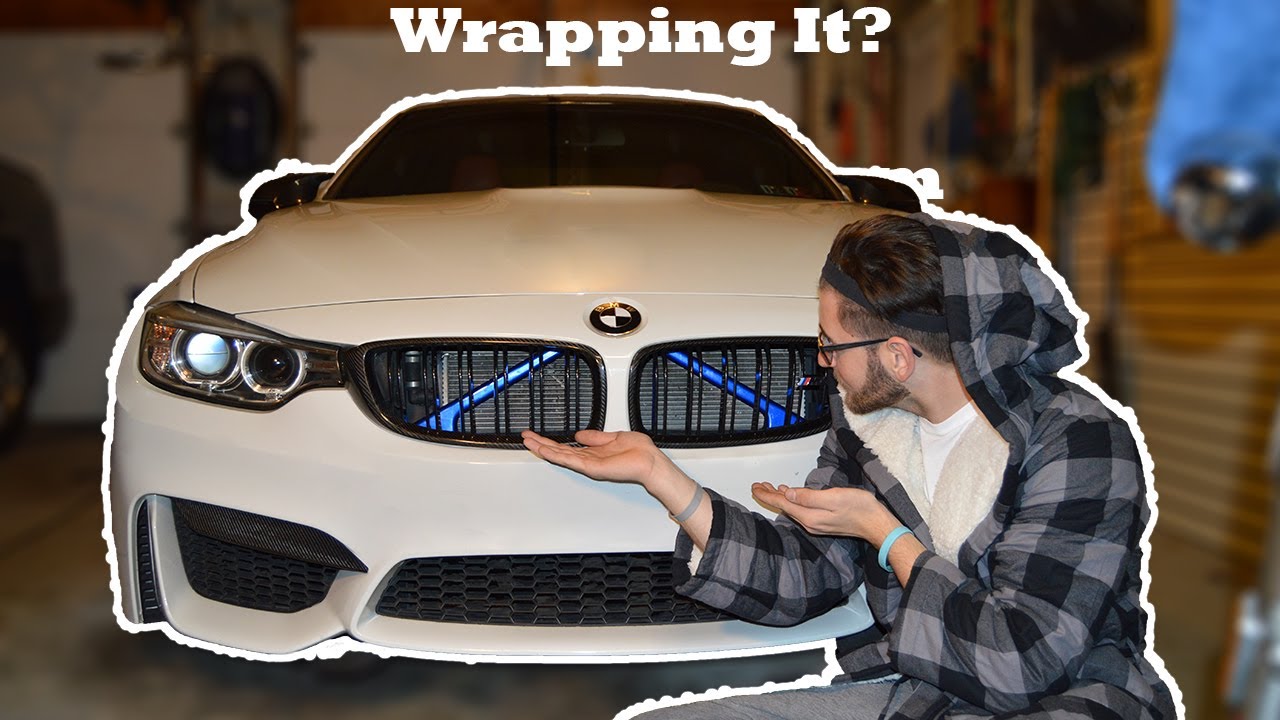 WRAPPING MY BMW M4??!!