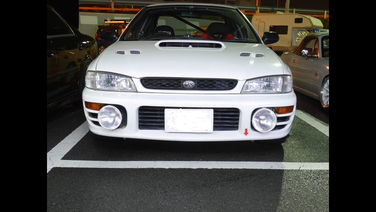 インプレッサWRX RA GC8 排気音　IMPREZA WRX RA GC8 Exhaust sound