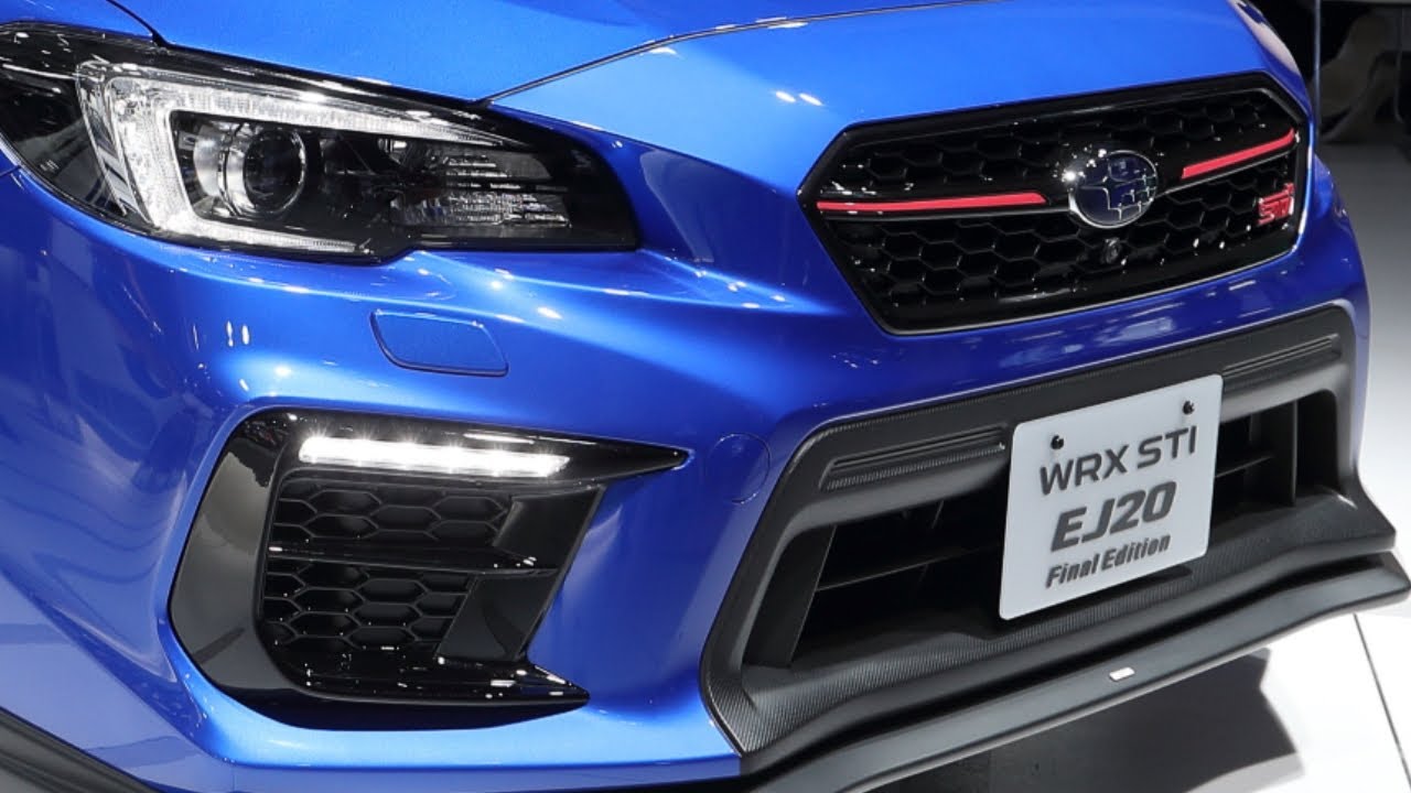 スバルWRX STIファイナルエディションが東京モーターショーでも大人気！その人気の秘密とは？