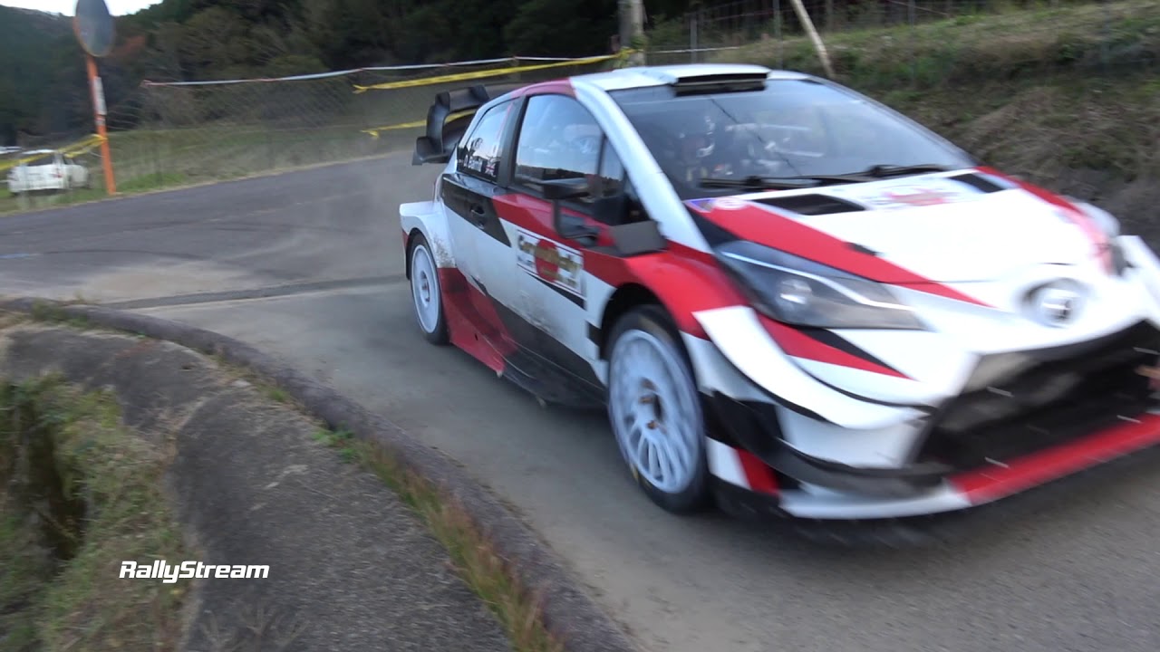 Yaris WRC TOYOTA @ Central Rally Japan! ヤリスWRC激走