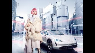 バーチャルモデル「imma」、新型EV タイカン のプロモーションに起用　ポルシェジャパン