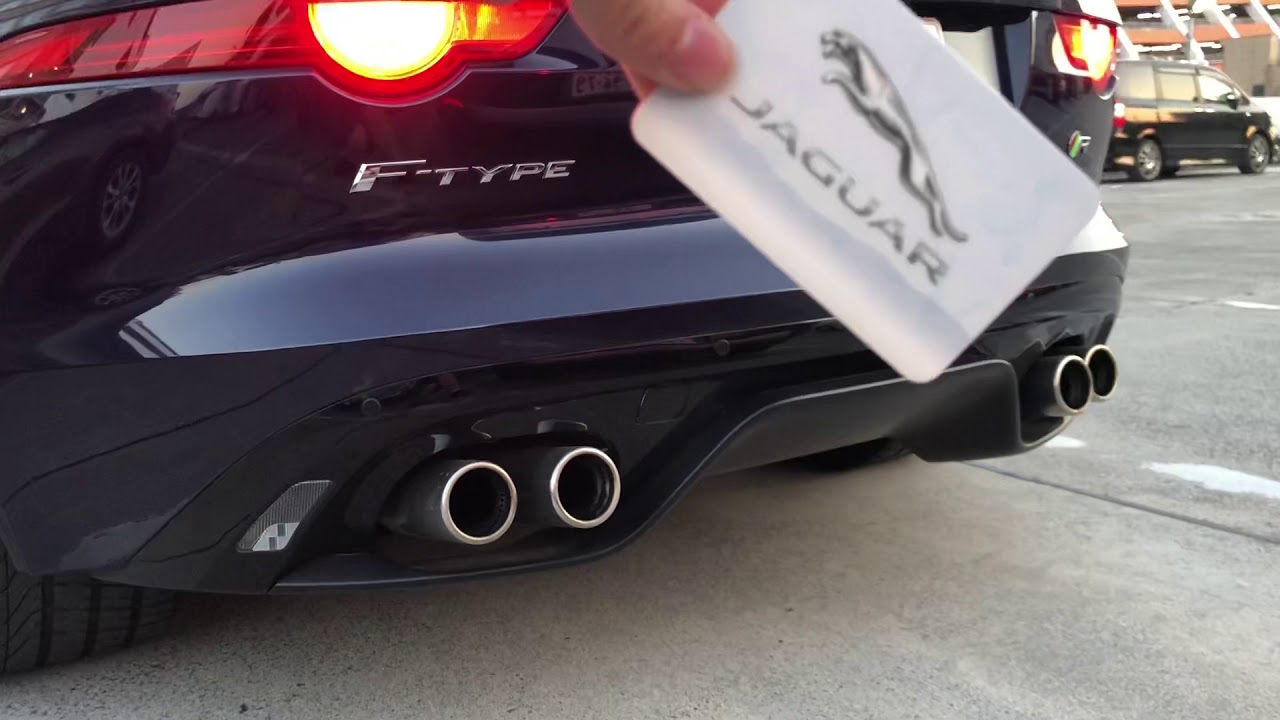 jaguar  f-type v8サウンド