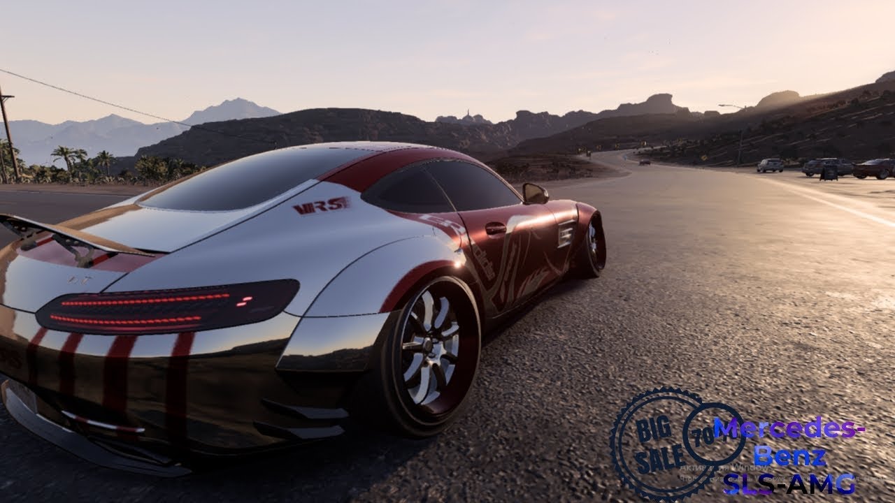 need for speed PayBack|Mercedes-Benz sLs-AmG|