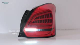 suzuki swift ZC33S taillight 2017－2019 red