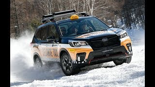 スバル新型「フォレスター」の雪上走行を体験できる「ゲレンデタクシー」開催