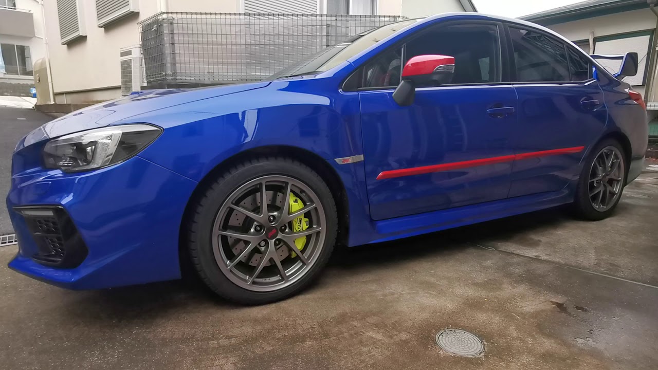 ＷＲＸ Ｃ型からＦ型へ乗り換え　納車後