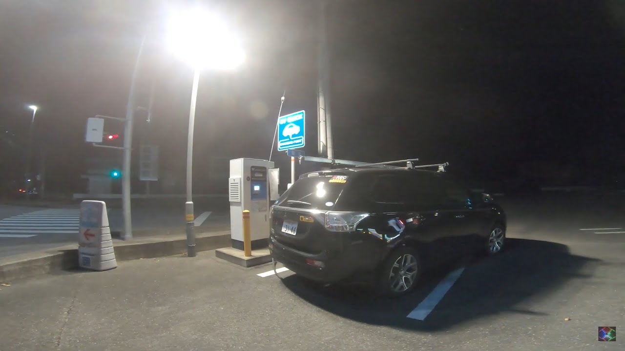 アウトランダーPHEVで行く紅葉の日光 車中泊③ 道の駅しもつけ~