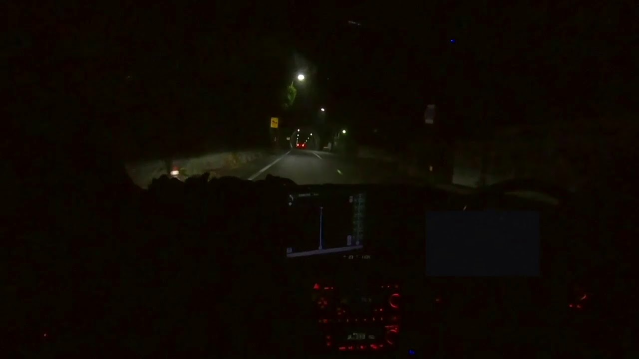 雨の日の夜の運転は怖い(vlog) レガシィB4