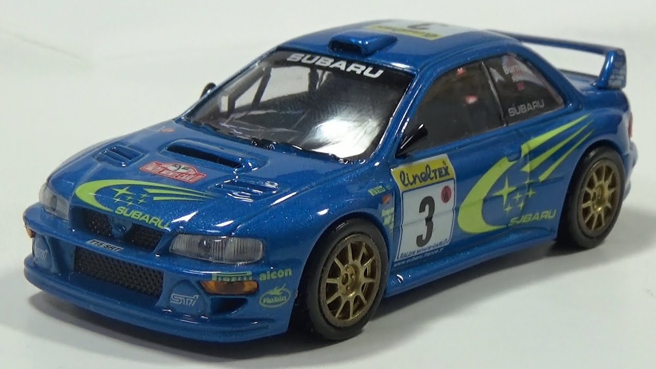 【1/43】スバル インプレッサ   WRC 　2000　  デル・プラド コレクション 世界のレーシングカー