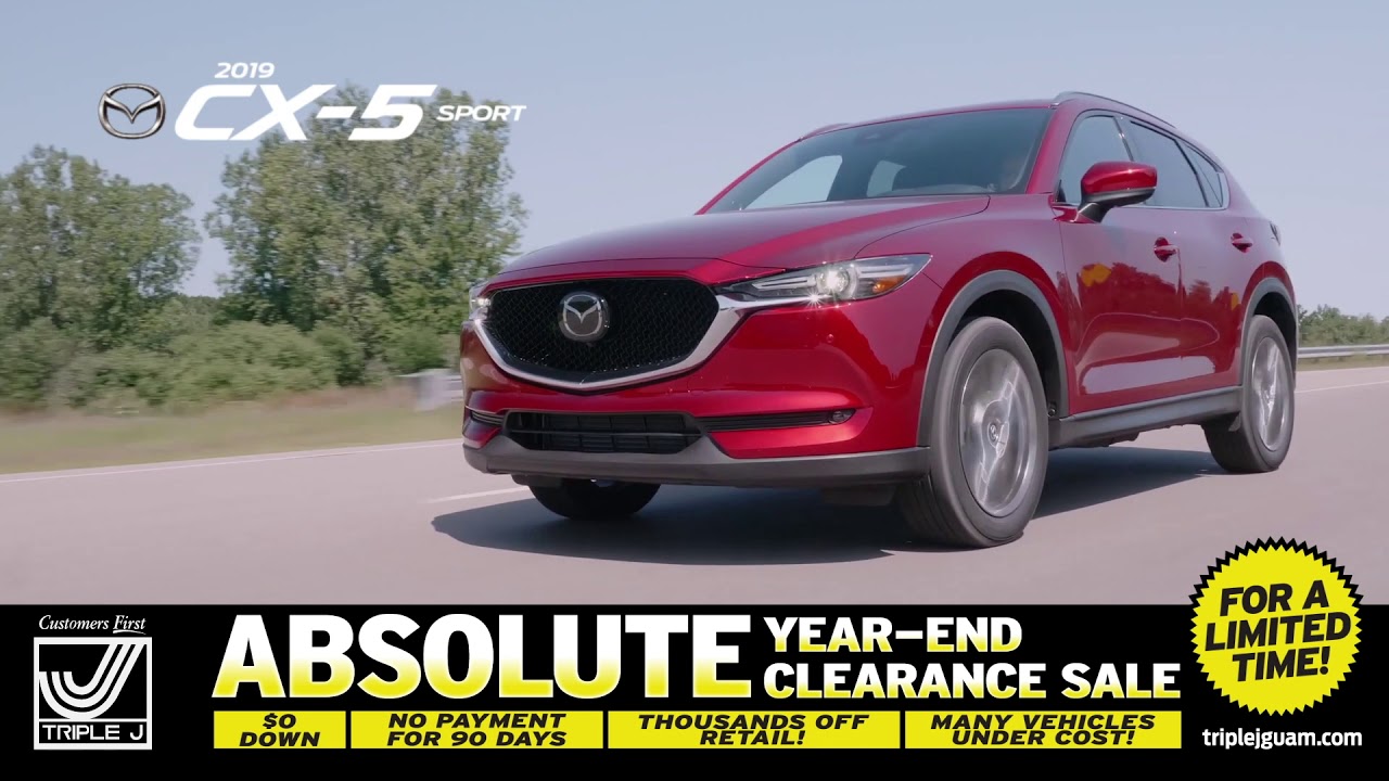 15 – Mazda CX5 – Absolute Year End Clearance Sale – Triple J