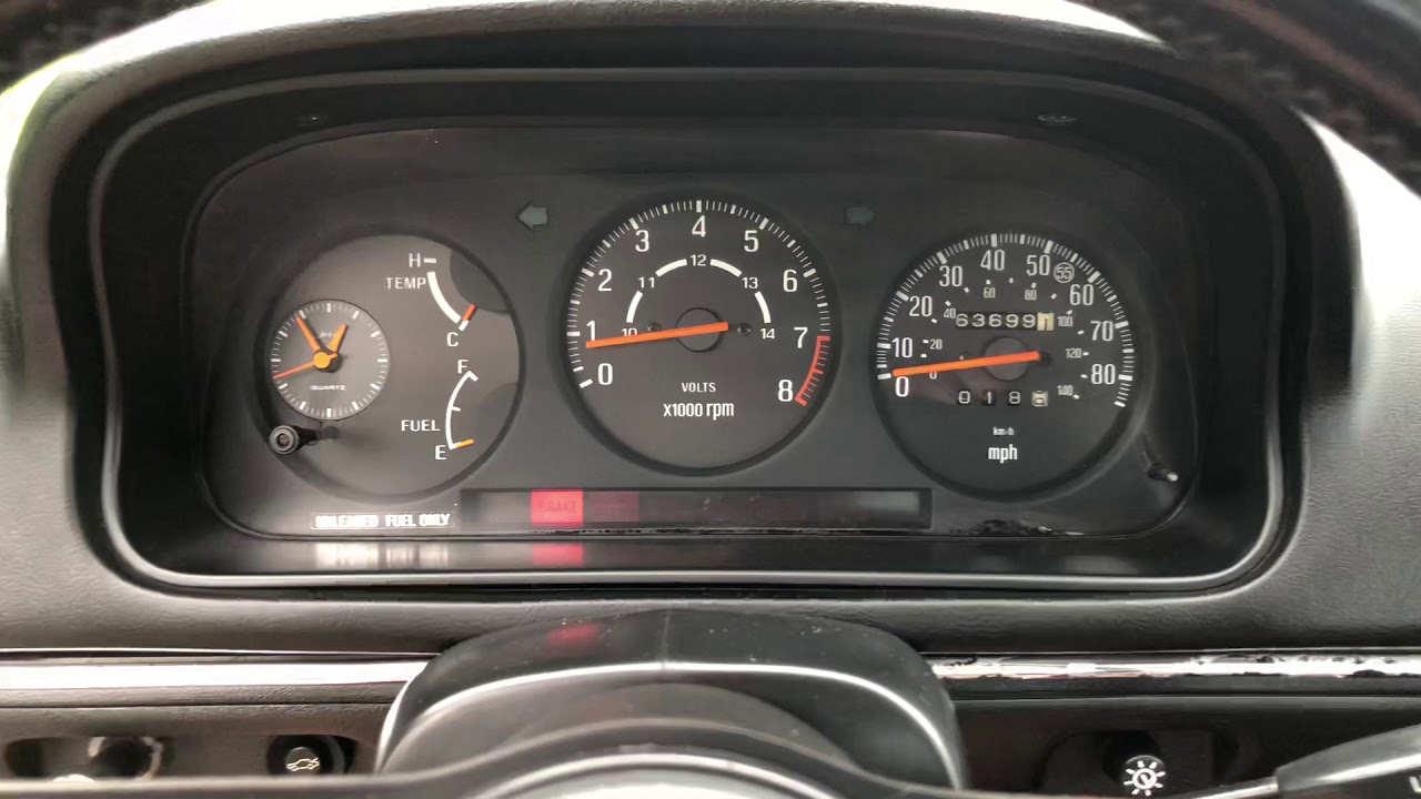 1980 Mazda RX7 Anniversary Edition Cold Start