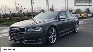 2015 Audi S8 Fremont CA 3721B