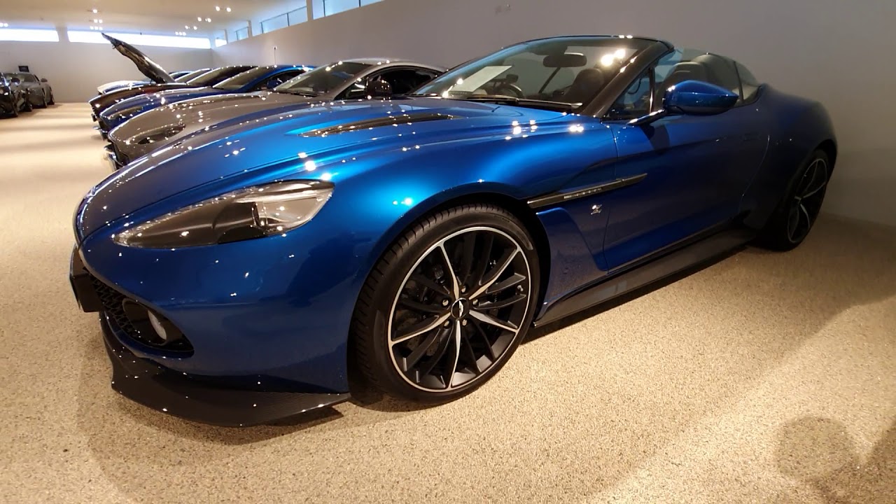 2018 Aston Martin Vanquish Zagato Speedster Interior and Exterior Video View