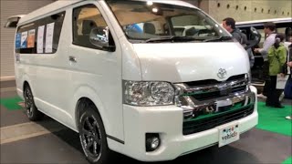 【大阪ｷｬﾝﾋﾟﾝｸﾞｶｰｼｮｰ 2019】トヨタ ハイエース（200系 HIACE）ワゴンGL RXパッケージ（キャプテンシート）バンコンバージョンの紹介