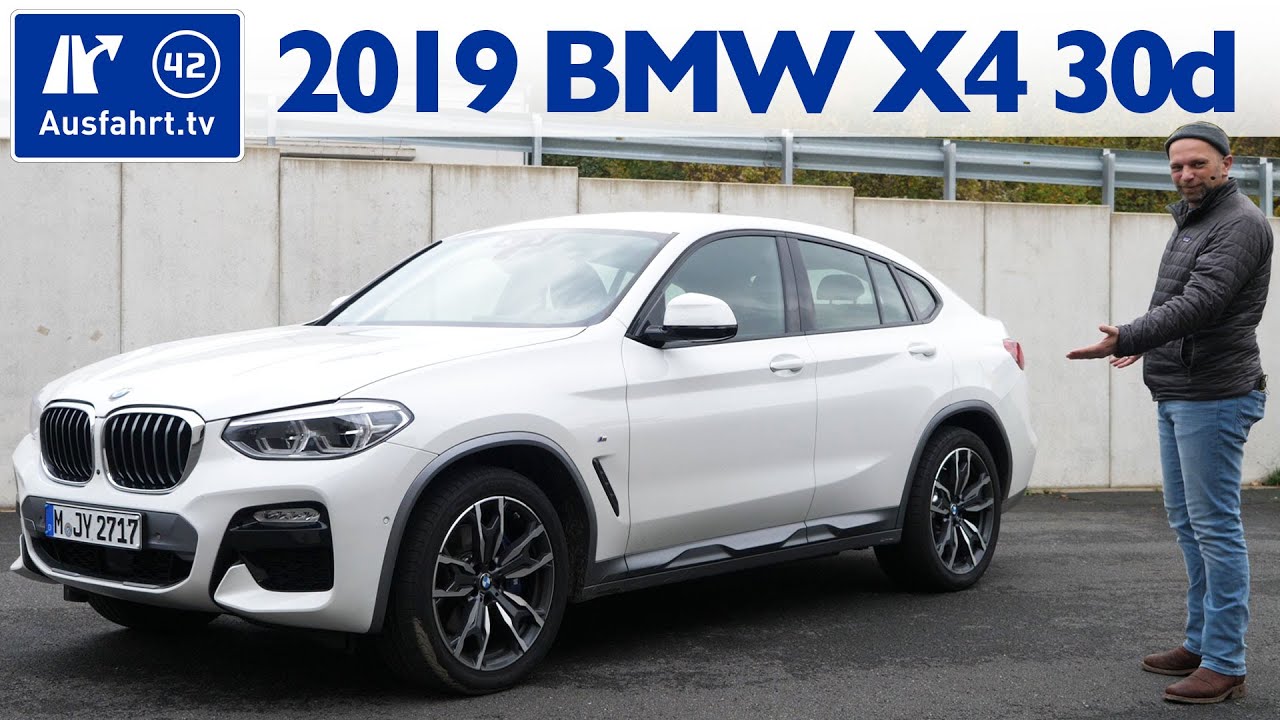 2019 BMW X4 xDrive30d M Sport (G02) – Kaufberatung, Test deutsch, Review, Fahrbericht Ausfahrt.tv