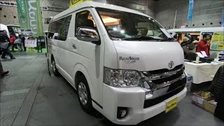 【大阪ｷｬﾝﾋﾟﾝｸﾞｶｰｼｮｰ 2019】トヨタ ハイエース（HIACE） ワゴンGL リラックス ワゴン インフィニティ（Relax Wagon）バンコンバージョンの紹介