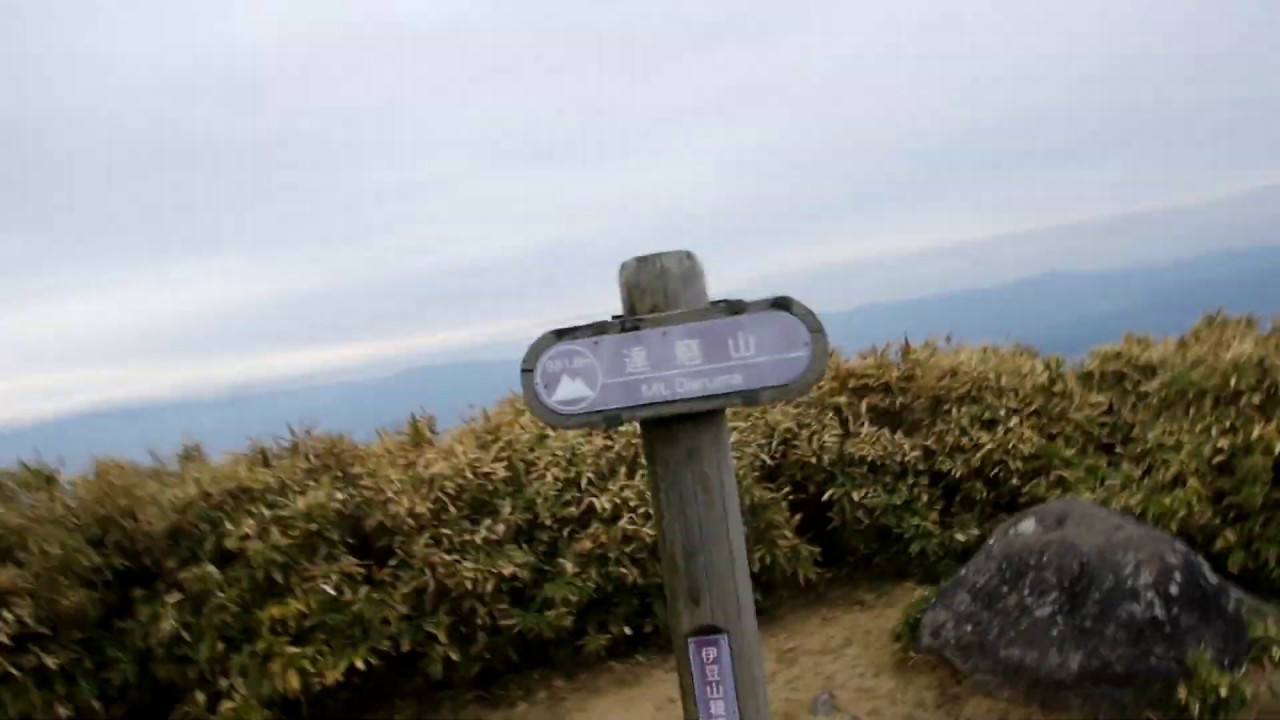 2019/12/22　伊豆山稜線歩道　戸田駐車場から達磨山