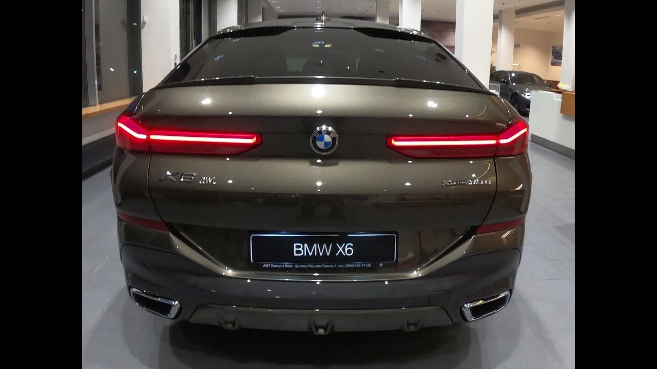 2020 BMW X6 G06 xDrive 30d Manhattan Green First Look