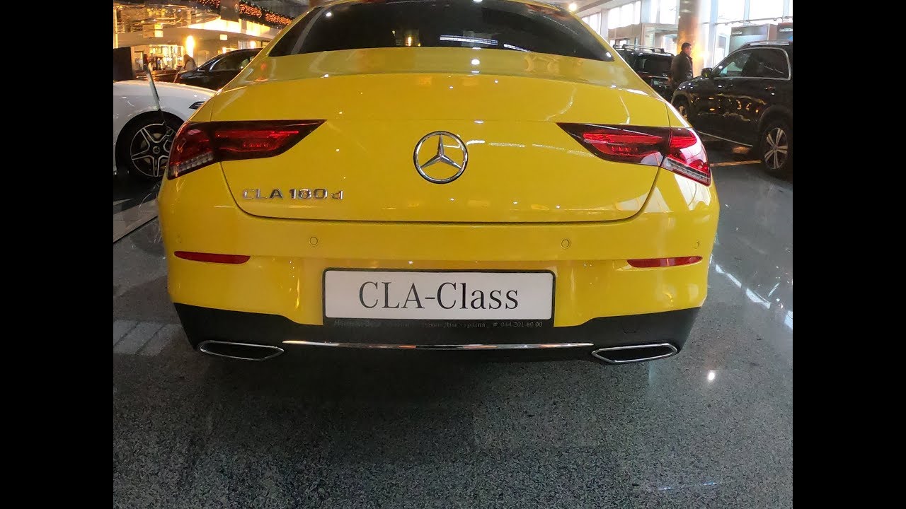 2020 Mercedes-Benz CLA 180 d Coupé Sun Yellow