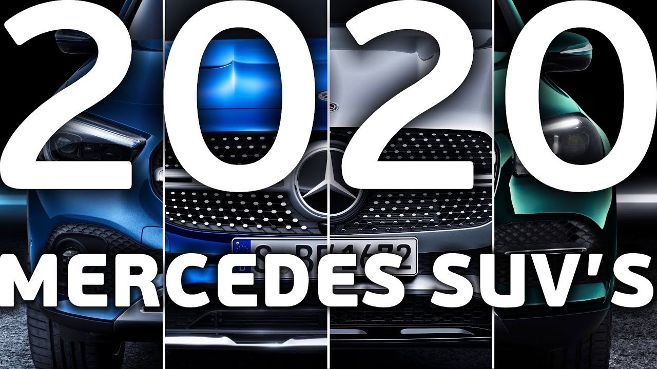 2020 Mercedes-Benz SUV’s model lineup