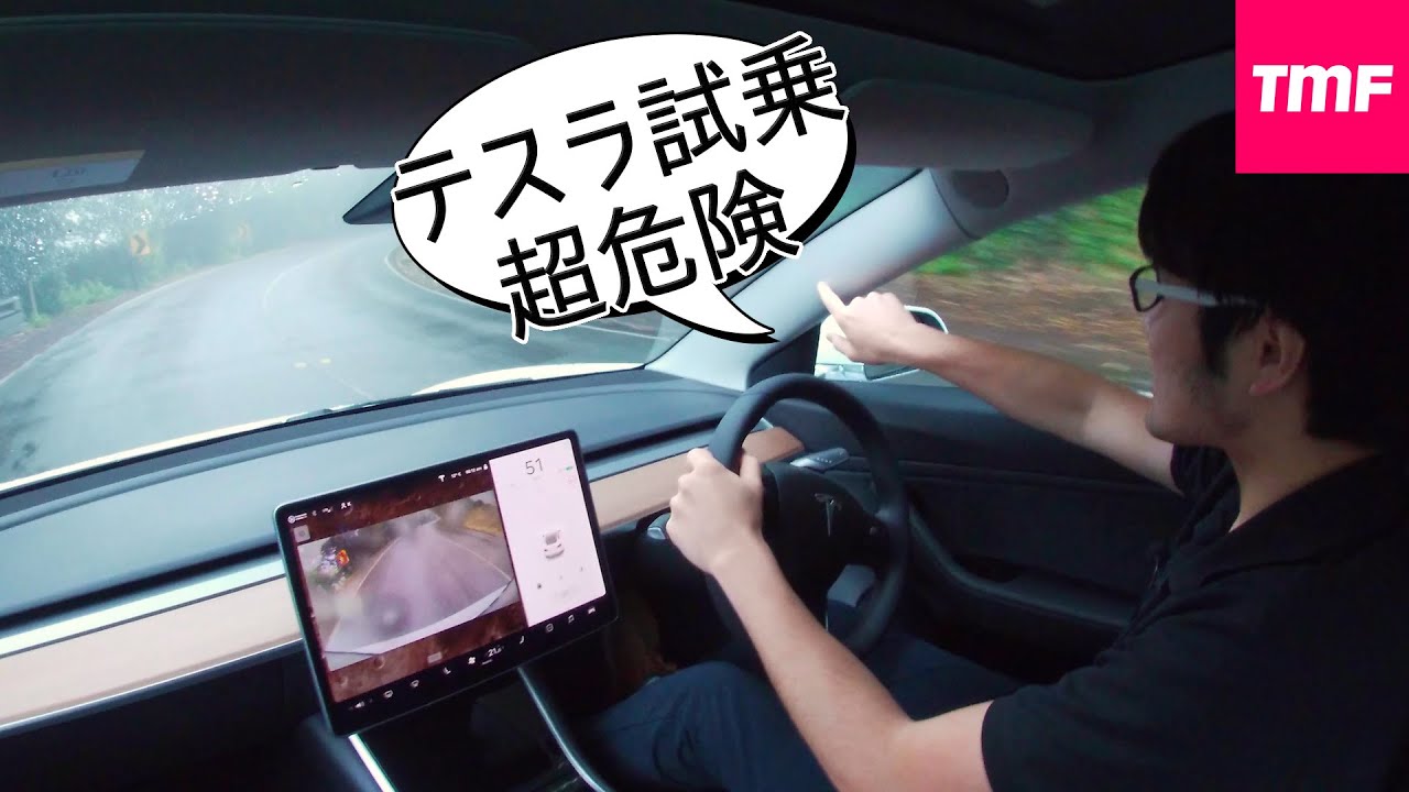 この車は絶対に試乗してはダメ‼テスラモデル3を運転してドツボにハマった