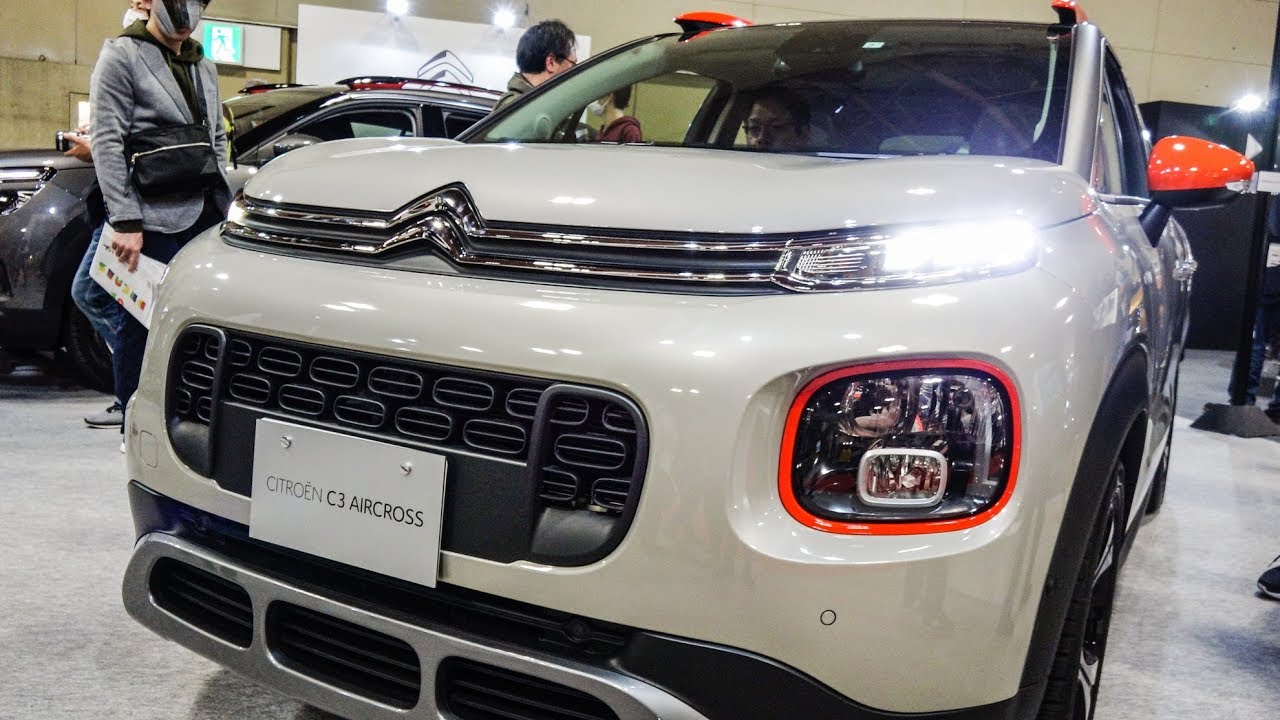 (4K)シトロエン C3 エアクロス CITROEN C3 AIRCROSS – 名古屋モーターショー2019