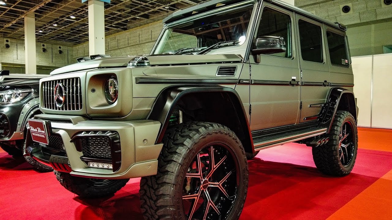 (4K)WALD MERCEDES BENZ G class black bison ヴァルド ベンツGクラス ブラックバイソン – OSAKA MOTOR SHOW 2019