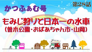 【軽キャンピングカー】インディ727で行くもみじ狩り　曽木公園と道の駅おばあちゃん市・山岡