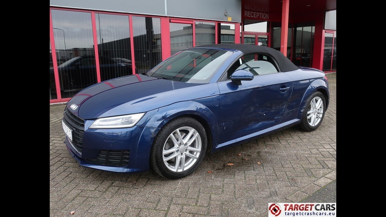 760126 AUDI TT ROADSTER 1.8 TFSI AUT 05-17 32295KM BLUE LHD