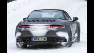 噂のターボ仕様か？ 豪雪のフィンランドにポルシェ911タルガが出現！