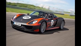 【動画】ポルシェ「918スパイダー」レース由来のハイブリッド技術の融合で880ps超の超モンスター！