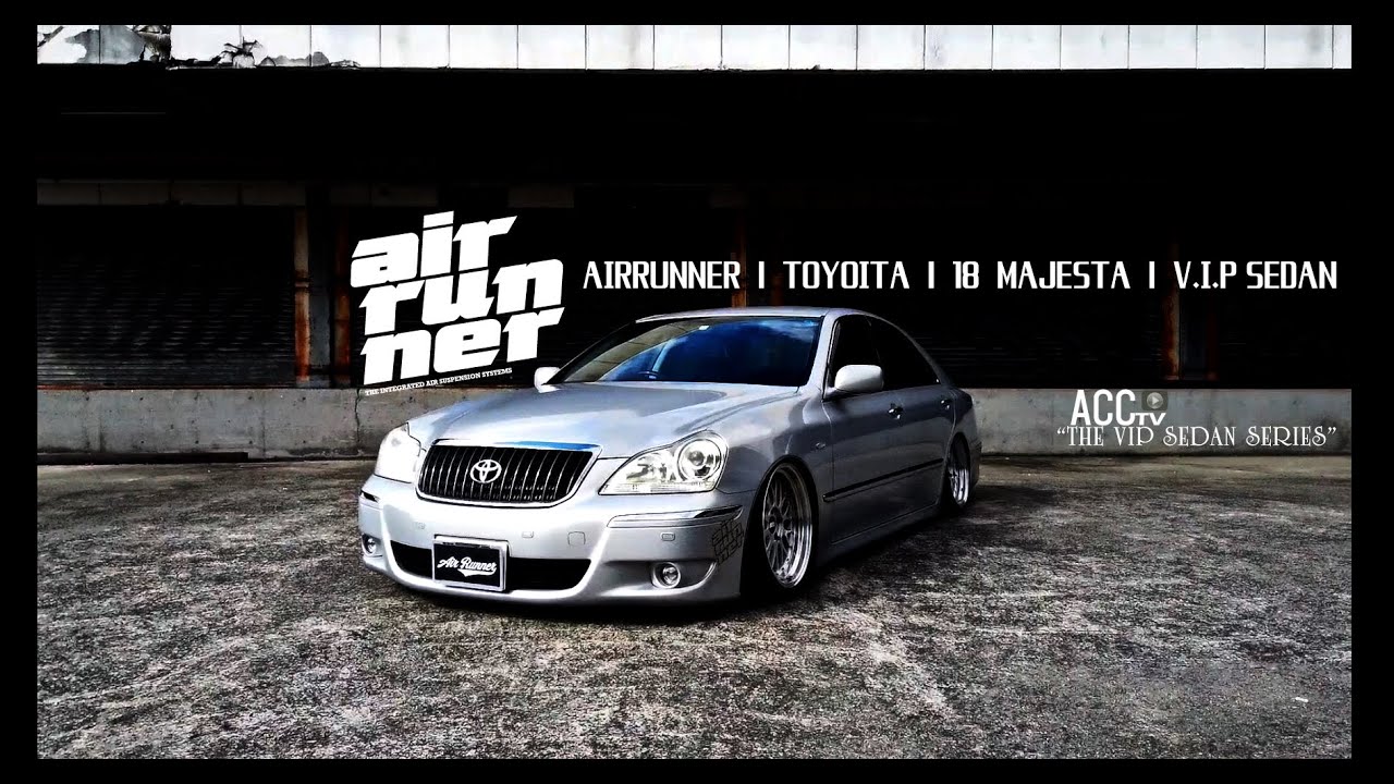 ACCtv “The V.I.P SEDAN series” TOYOTA 18 MAJESTA エアサス