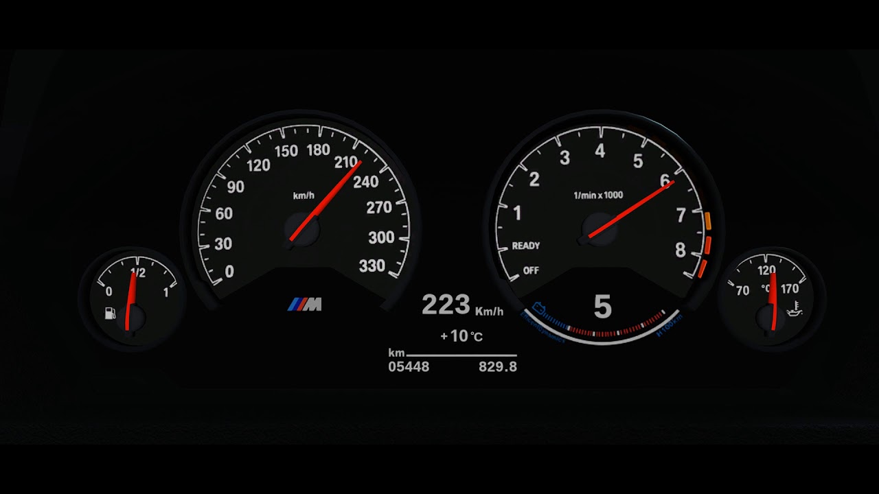 [ACS] BMW M4 Acceleration (0-280km/h)