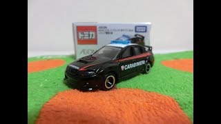 トミカ AEON No.44 スバル インプレッサ WRX STi 4door イタリア警察仕様