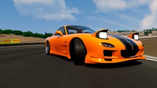 ASSETTO CORSA *MAZDA RX7*  *BLACK CAT COUNTRY – SHORT*