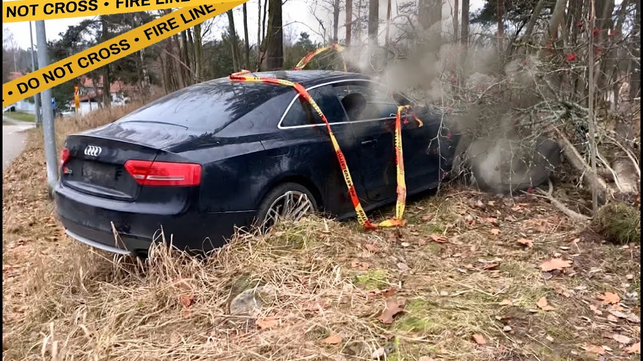 ЭКСТРЕННОЕ ВКЛЮЧЕНИЕ - ВЫЛЕТЕЛ НА AUDI S8