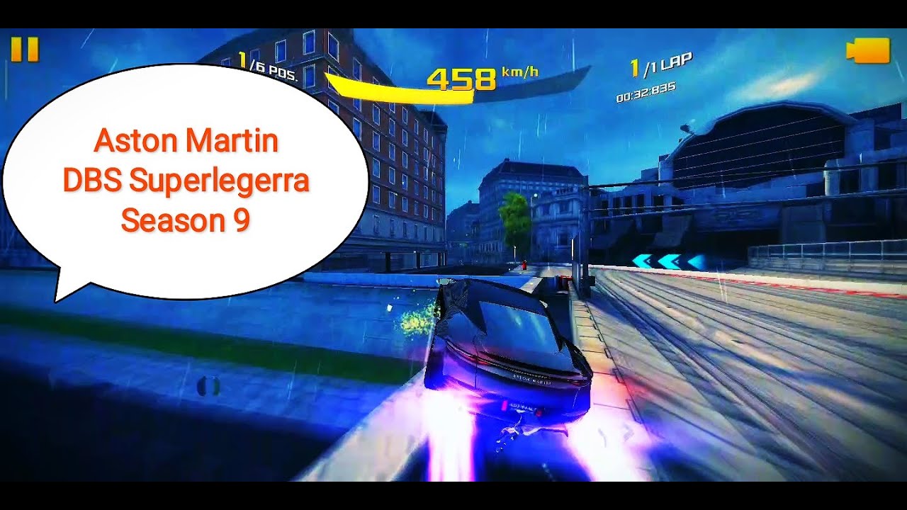 Asphalt 8: Aston Martin DBS Superlegerra Season 9 London Eye farming