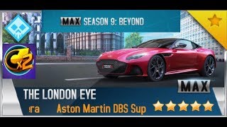 Asphalt 8 Season 9 Max Aston Martin DBS Superleggera The London Eye
