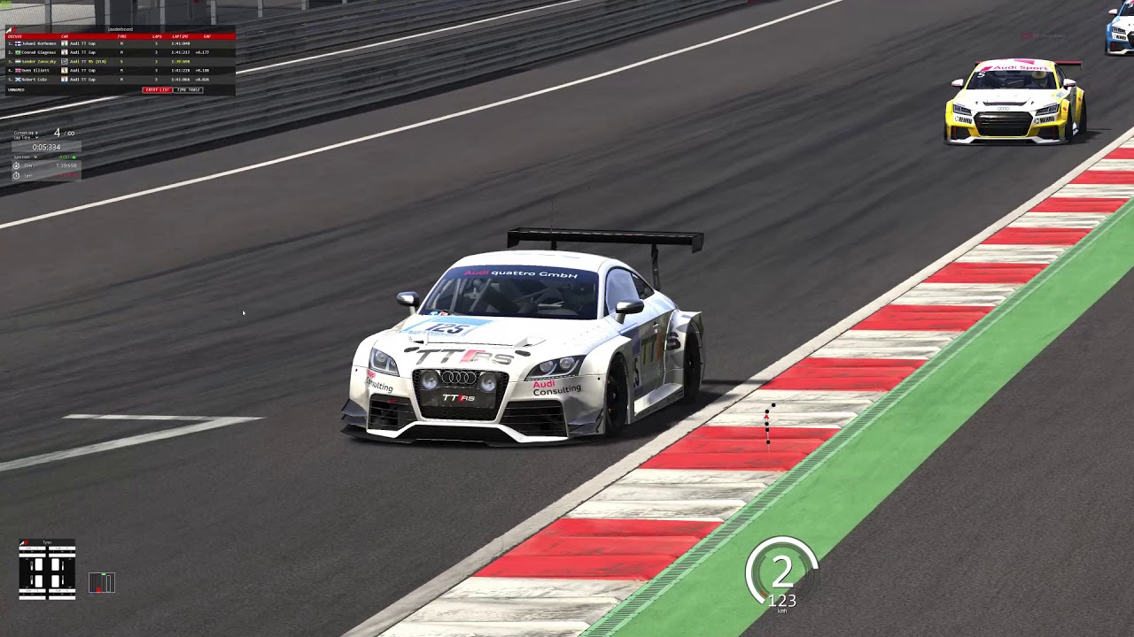 Assetto corsa Audi tt racing