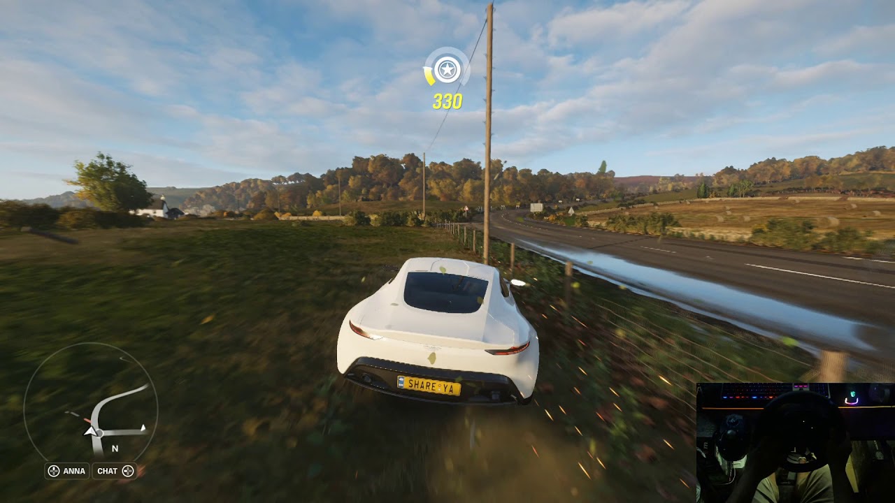 Aston Martin DBS V12 – Forza Horizon 4 | Logitech G29 Gameplay
