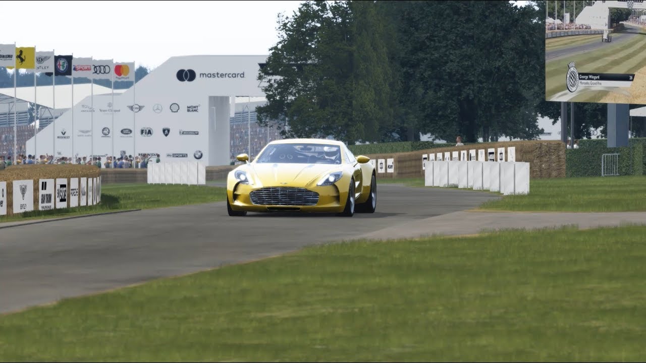 Aston Martin One-77 at Goodwood Road & Racing