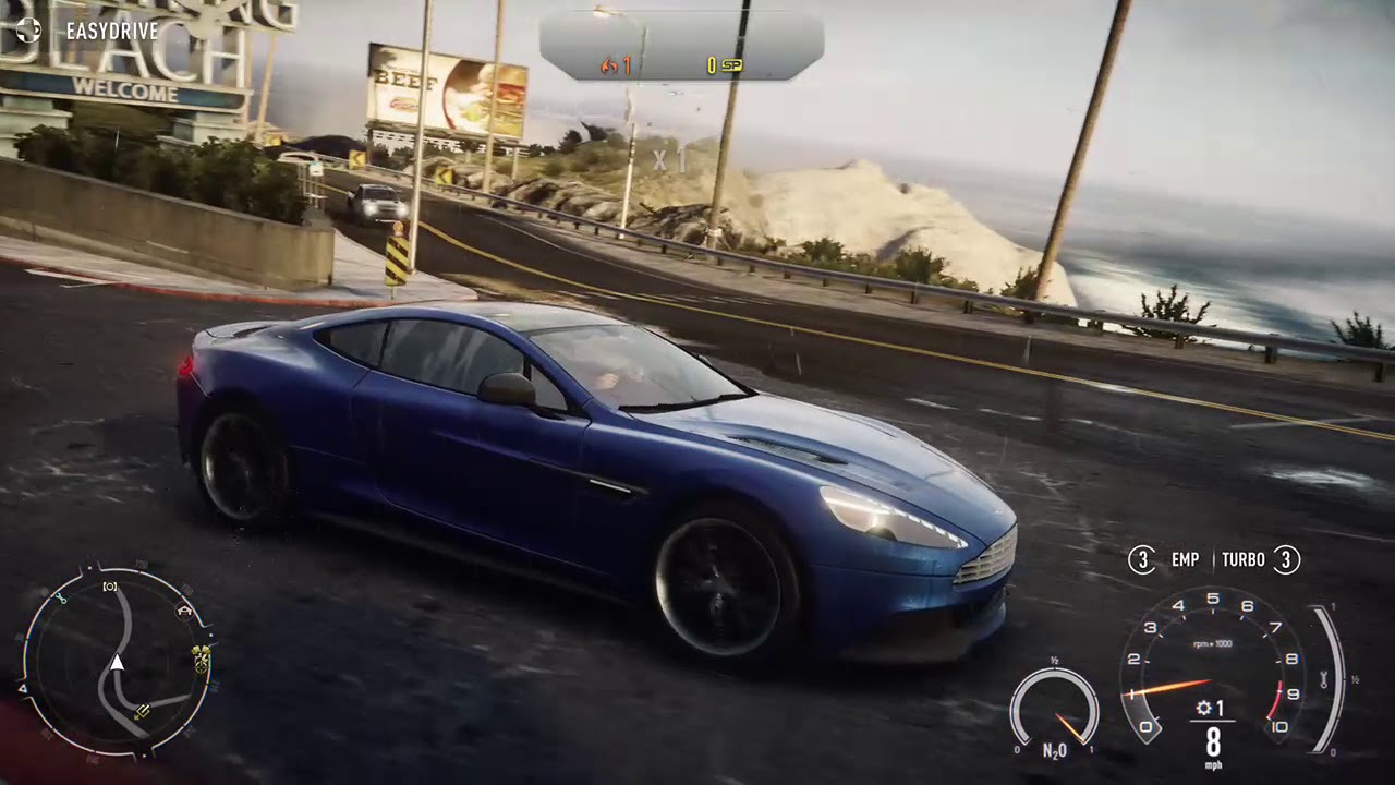 Aston Martin Vanquish – Need For Speed Rivals gameplay