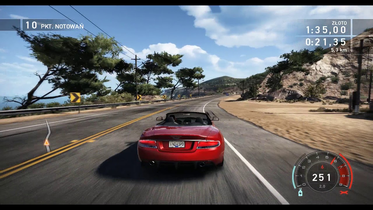 Aston Martin v12 Vantage –  Need for Speed Hot Pursuit 2010