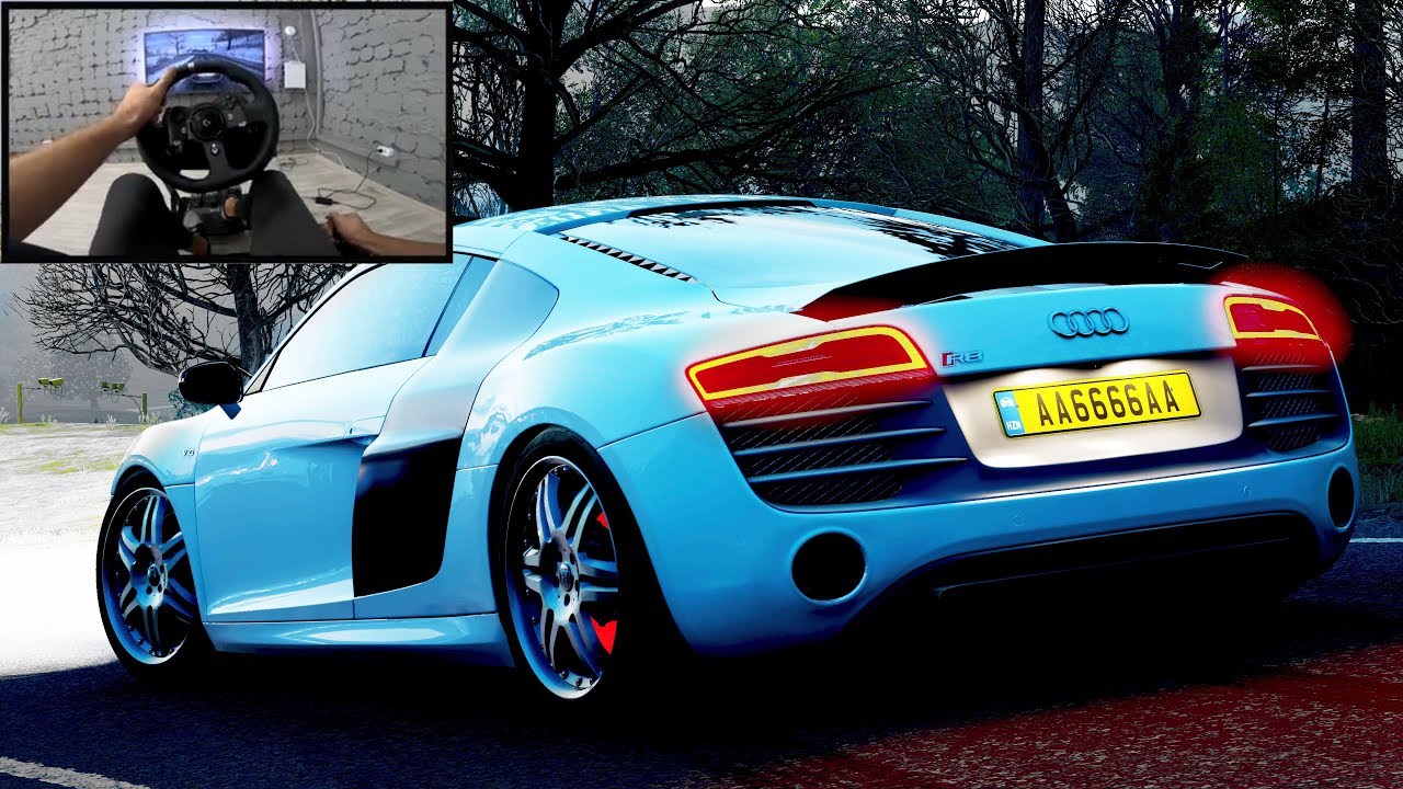 Audi R8 Coupe V10 Plus 5 2 FSI Quattro - Forza Horizon 4 | Logitech g290 gameplay | Episode 35