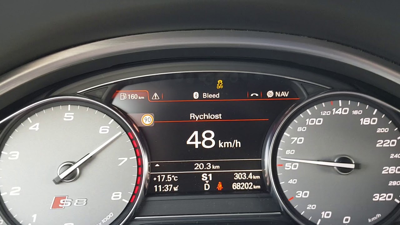 Audi S8 acceleration 650ps