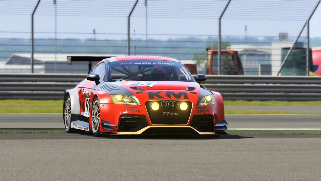 Audi TT RS ( VLN ) Top Gear Testing