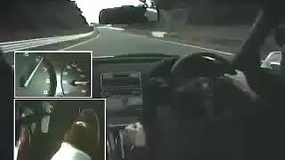 Ayrton Senna driving Honda NSX